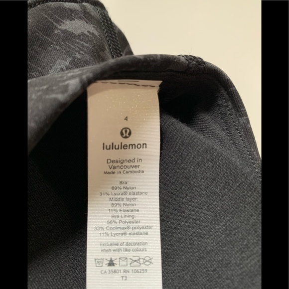 New Lululemon Energy Bra *Long Line Fall 2020 - Picture 2 of 7